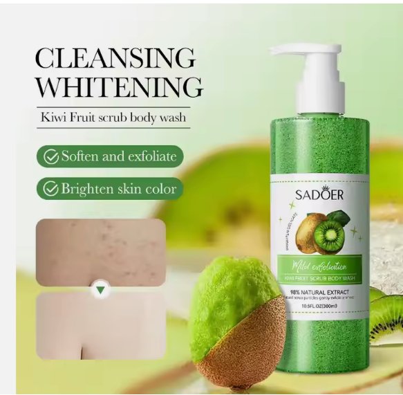 Kiwi Whitening Body Scrub - Zambeel