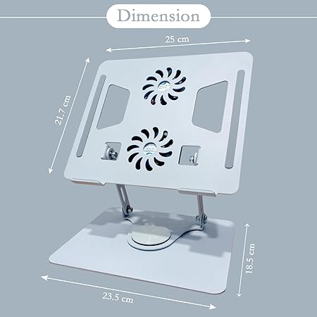 Laptop Stand with Dual Fan - Zambeel