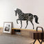 Large Acrylic Horse Mirror Wall Art - Zambeel