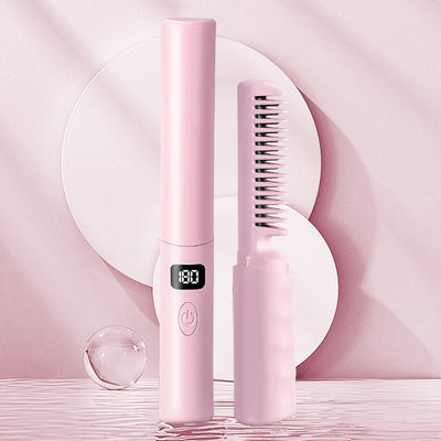 LCD Charging Portable Straight Comb - Zambeel