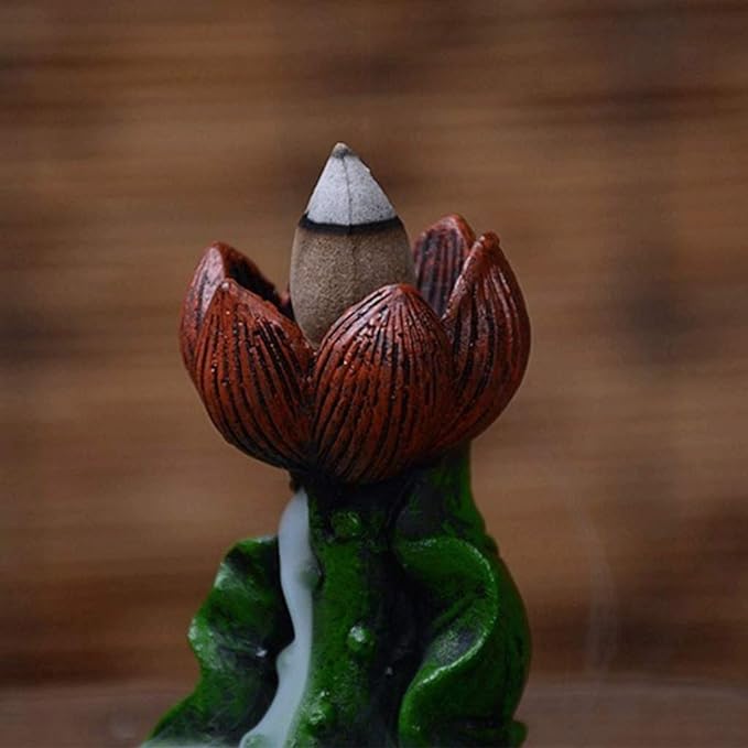 Leaf Shaped Backflow Incense Burner - Zambeel