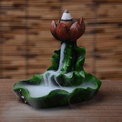 Leaf Shaped Backflow Incense Burner - Zambeel