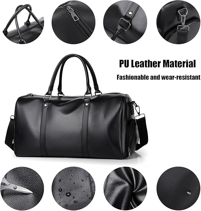 Leather Bag For Travel - Zambeel