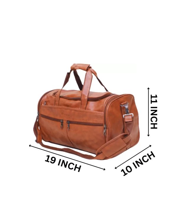 Leather Luggage Bag - Zambeel