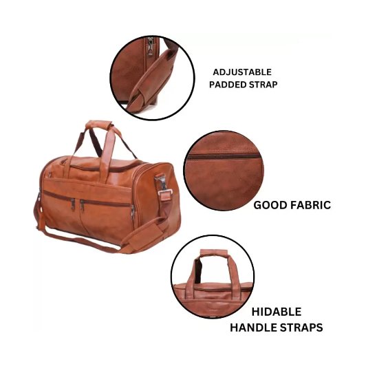 Leather Luggage Bag - Zambeel