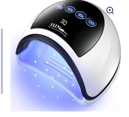 LED Caring Nail Lamp - Zambeel