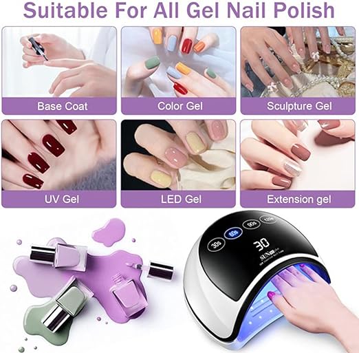 LED Caring Nail Lamp - Zambeel