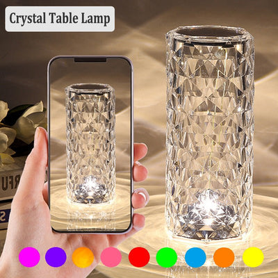 LED Crystal Table Lamp - Zambeel