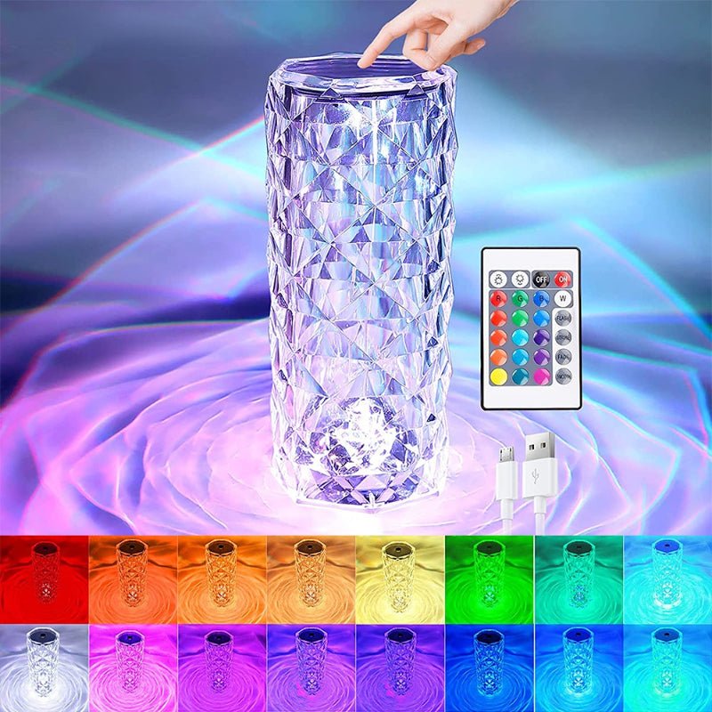 LED Crystal Table Lamp - Zambeel