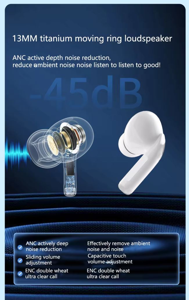 LED Display Earbuds - Zambeel