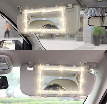 LED Light Car Mirror - Zambeel