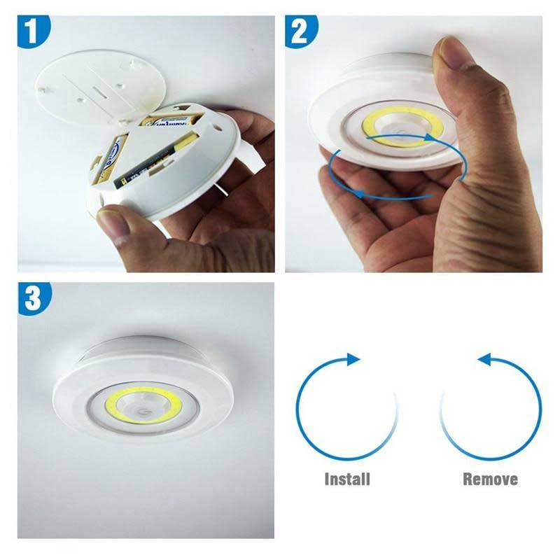 LED Light With Remote Control - Zambeel