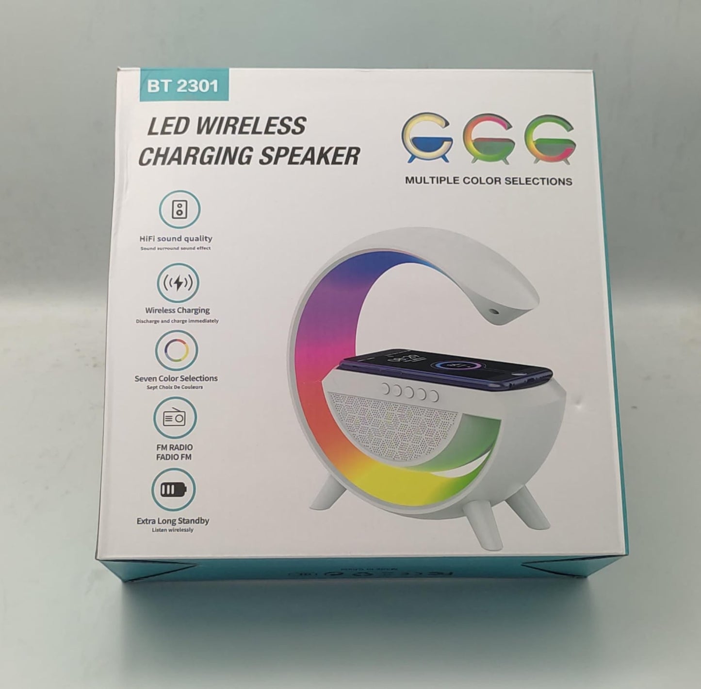 Led Wireless Charger Speaker - Zambeel