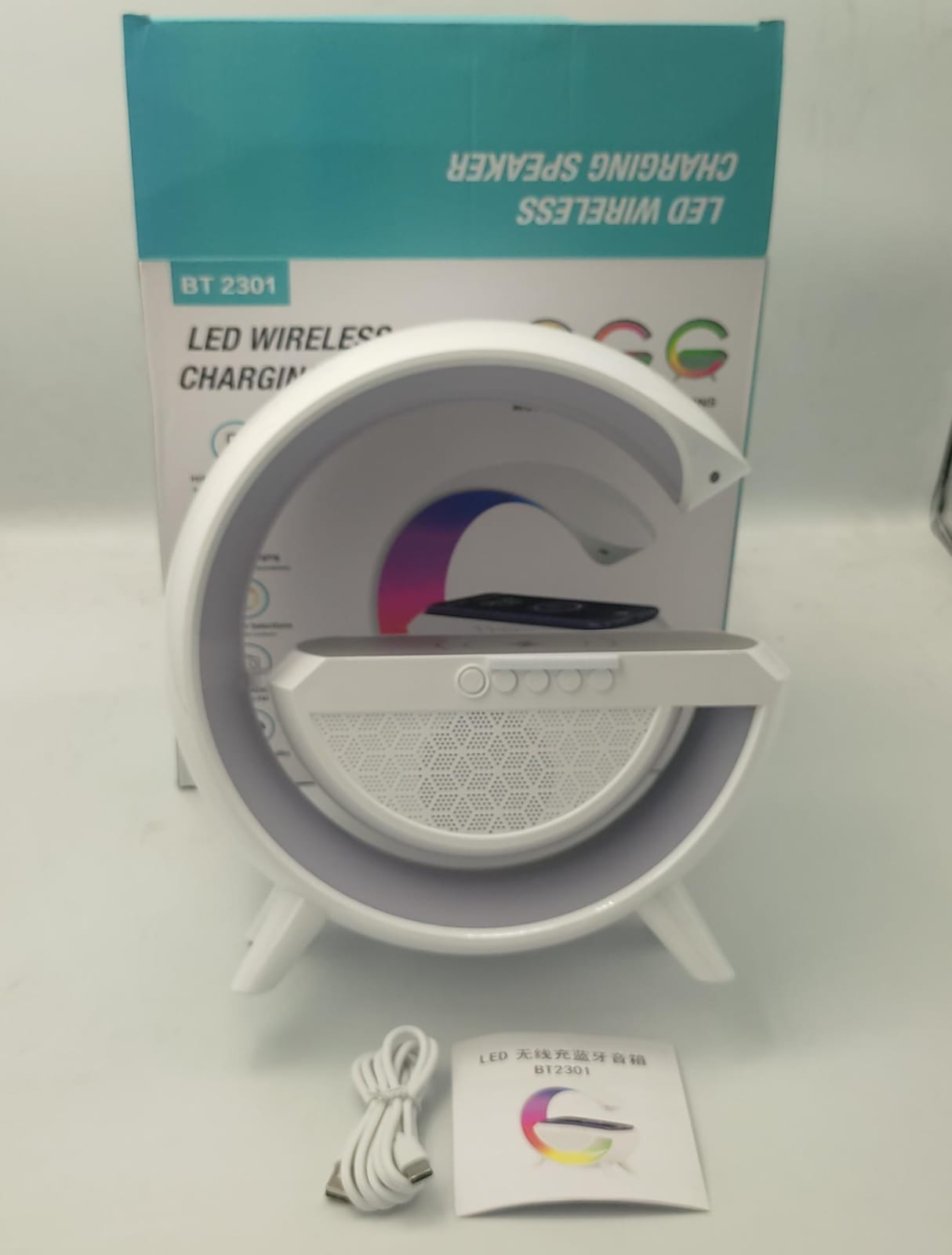 Led Wireless Charger Speaker - Zambeel