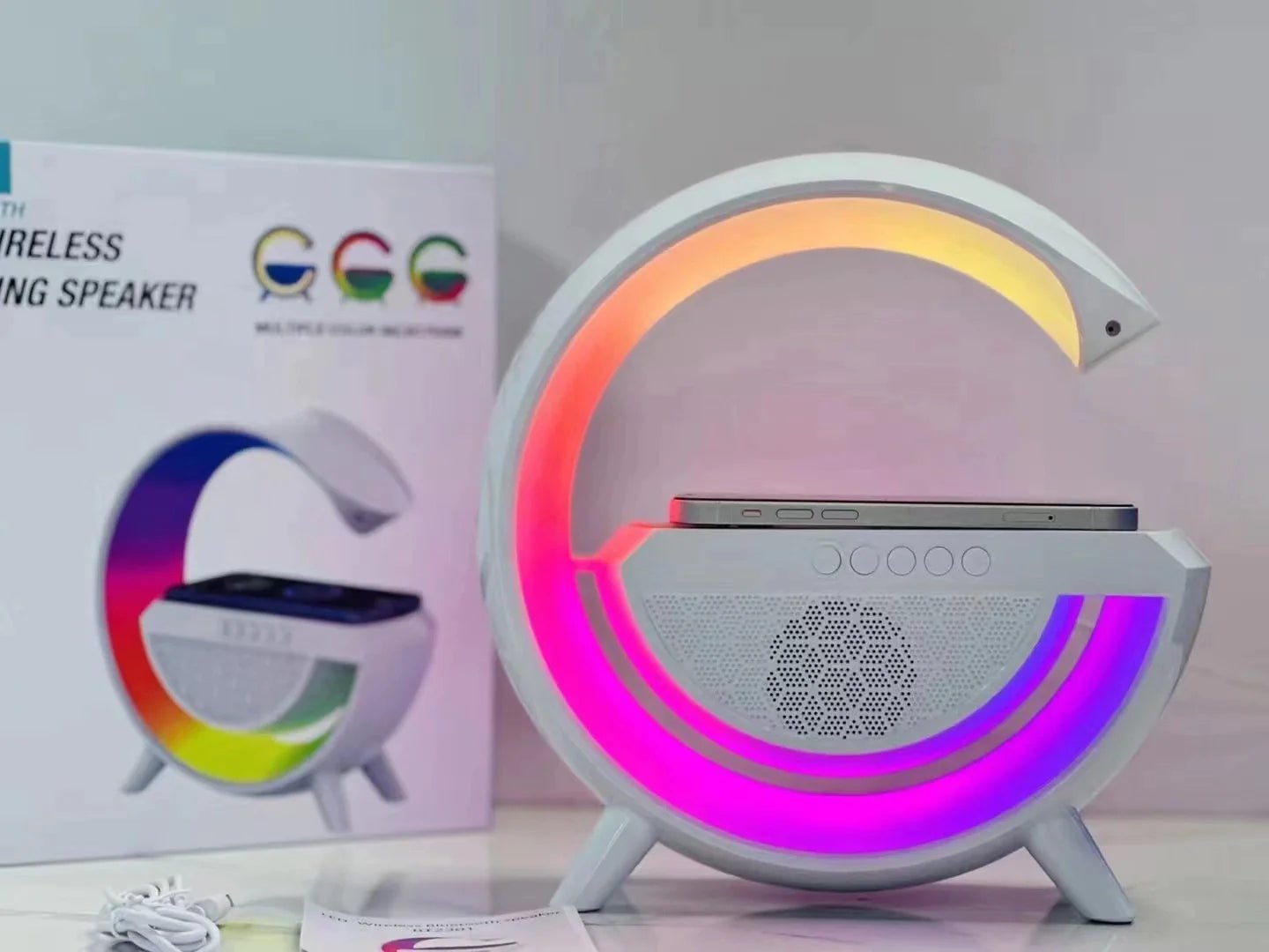 Led Wireless Charger Speaker - Zambeel