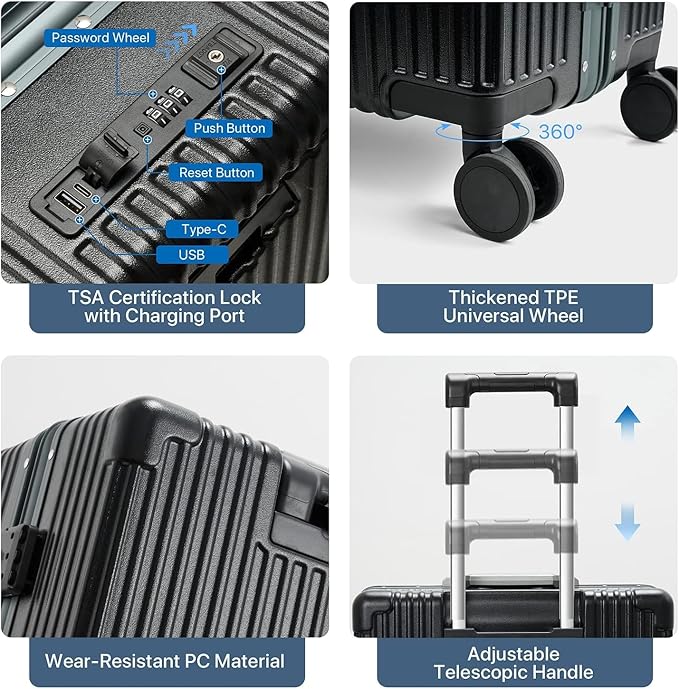 Luggage For Travel - Zambeel