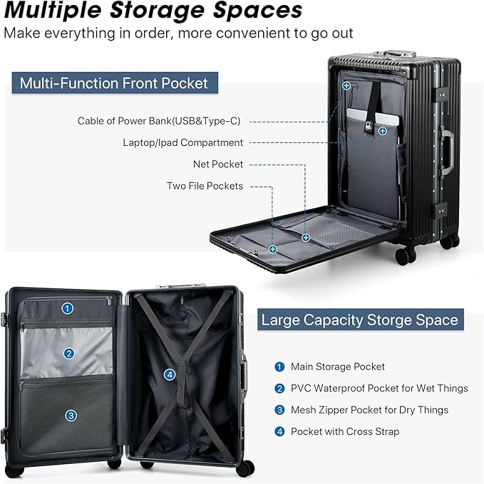 Luggage For Travel - Zambeel