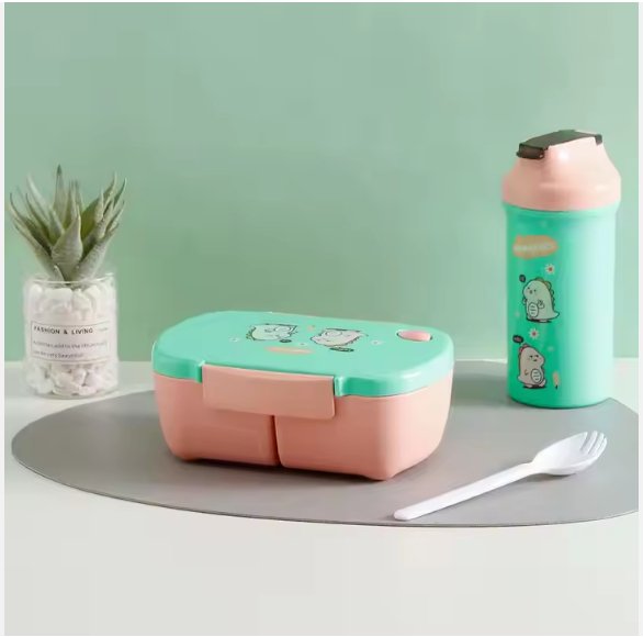 Lunch Box With Water Bottle - Zambeel