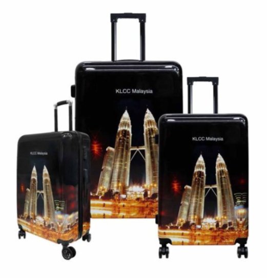 Luxury Luggage 3 Piece - Zambeel