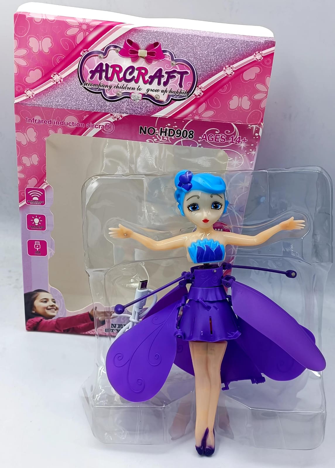 Magic Flying Fairy Princess Doll - Zambeel