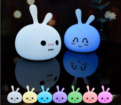 Marshmallow Bunny LED Night Light - Zambeel