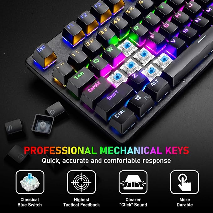 Mechanical Gaming Keyboard - Zambeel