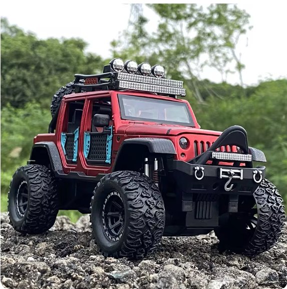 Metal Jeep Toy For Kids - Zambeel