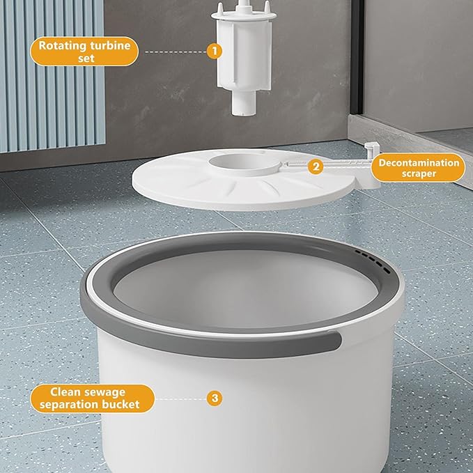 Microfibre Spin Mop - Zambeel