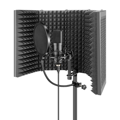 Microphone Recording Studio High - Quality Noise Reduction Screen Blowout Prevention Net - Zambeel