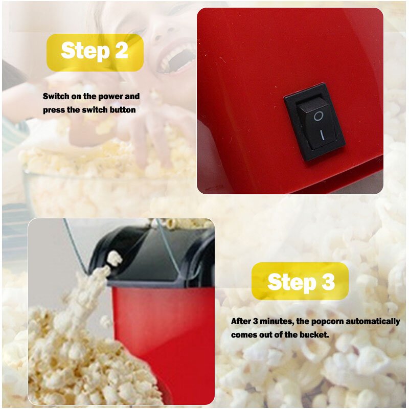 Mini Popcorn Machine - Zambeel