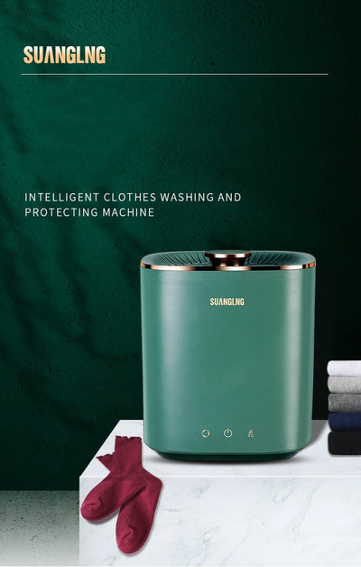 Mini Portable Washing Machine Fully Automatic Dormitory Travel Underwear Washing Machine - Zambeel