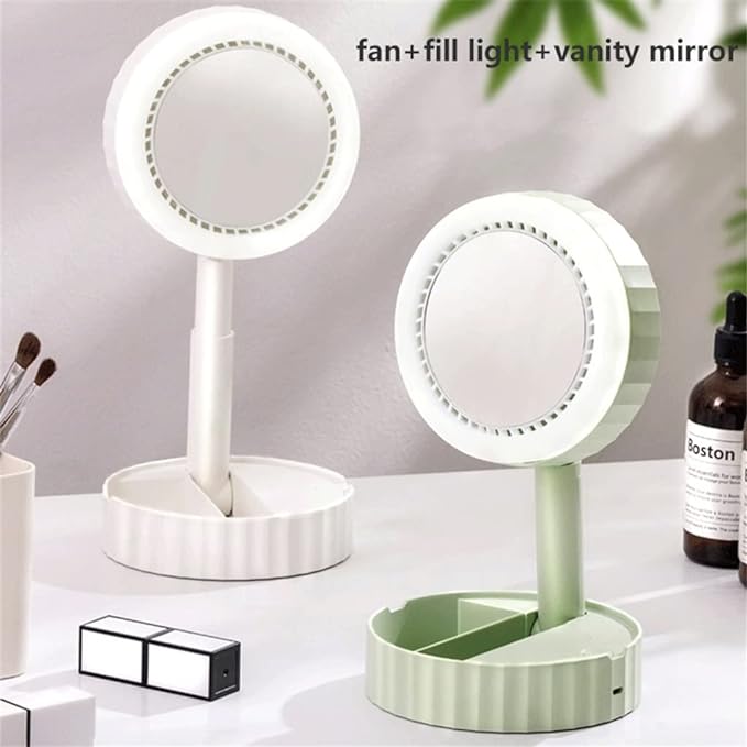 Mirror Folding Fan Light - Zambeel