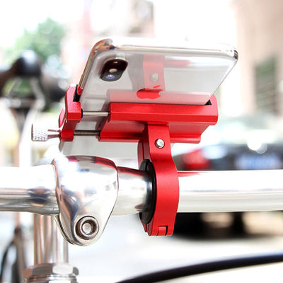 Mobile phone holder for bicycle handlebar - Zambeel