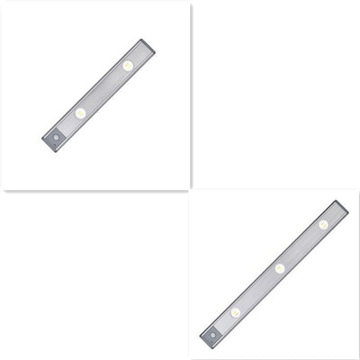 Motion Sensor Lamp Under The Cabinet Dimmable Cabinet Lamp Rechargeable Magnetic Suction Installation Kitchen Night Light Wardrobe Lamp - Zambeel