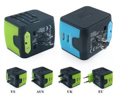 Multi - function Conversion Socket Dual USB Charger - Zambeel