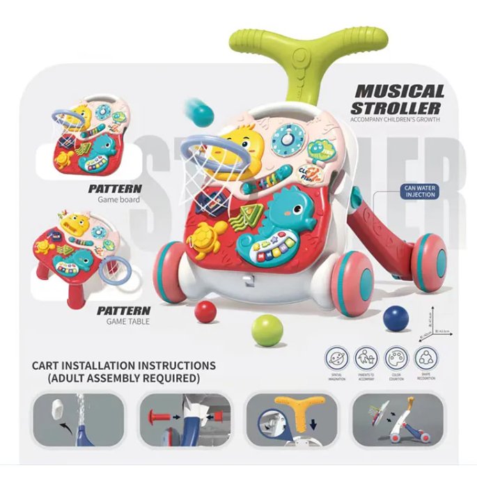 Music Stroller Toy - Zambeel