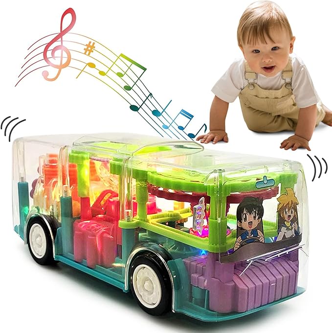 Music Transparent Gear Toy - Zambeel