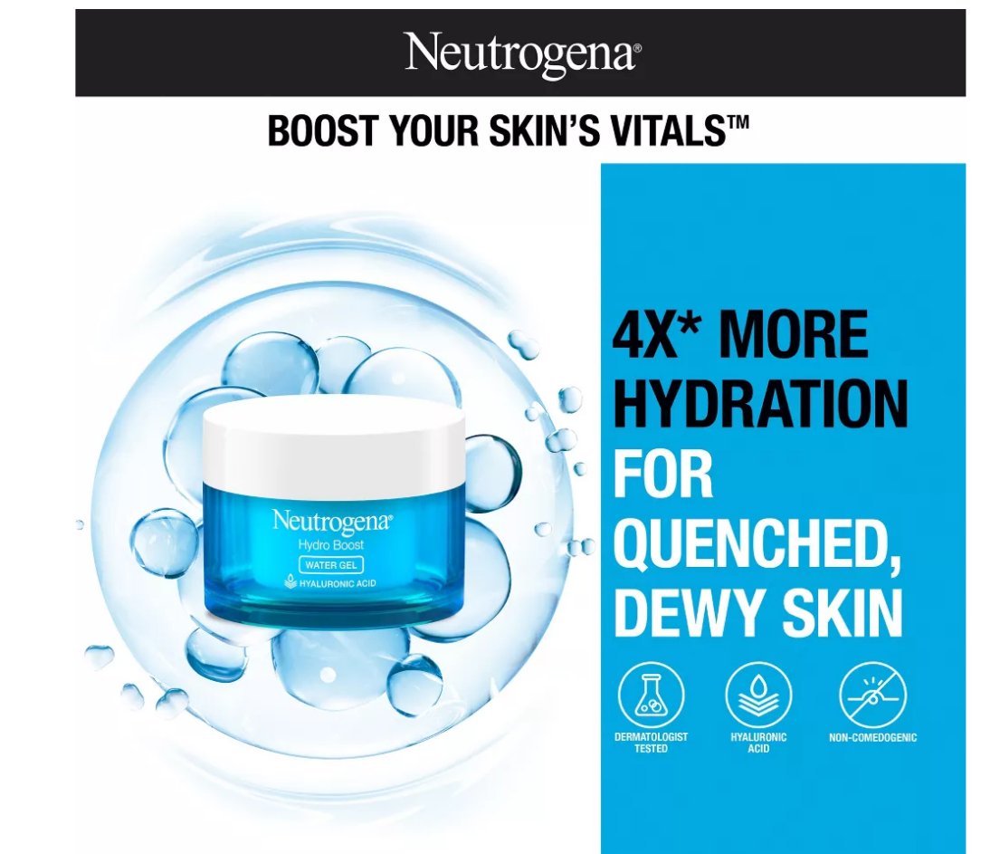 Neutrogena – Hydro Boost Water Gel 50ml - Zambeel