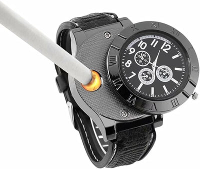 New Military USB Lighter Watch Men's - Zambeel