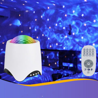 Night Light Projector Ocean Star Projector, Remote Control Mode Music Control - Zambeel