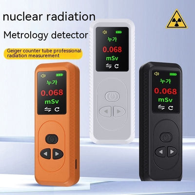 Nuclear Radiation Detector Radioactive Geiger Counter TFT Color Display Rays Tester With Sound Alarm Function - Zambeel