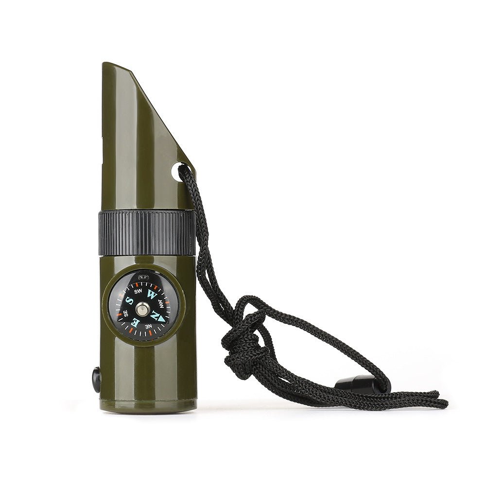 Outdoor Professional Seven - in - one Multifunctional Survival Whistle - Zambeel