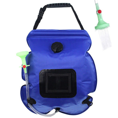 Outdoor Solar Bath Bag Camping Bath Water Storage Bag Portable 20L Bath Water Bag - Zambeel