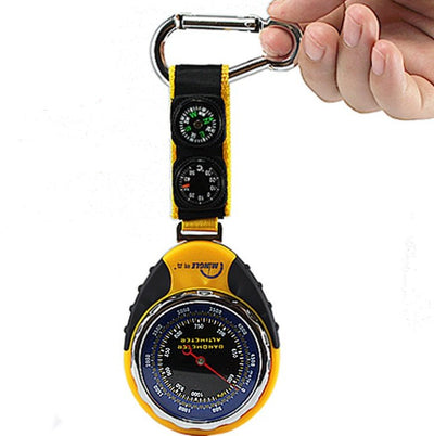 Outdoor travel multi - function pointer altimeter barometer altitude table BKT381 portable mountaineering - Zambeel