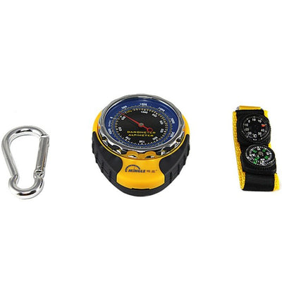 Outdoor travel multi - function pointer altimeter barometer altitude table BKT381 portable mountaineering - Zambeel