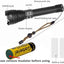 P90 LED Rechargeable Laser Flashlight - Zambeel