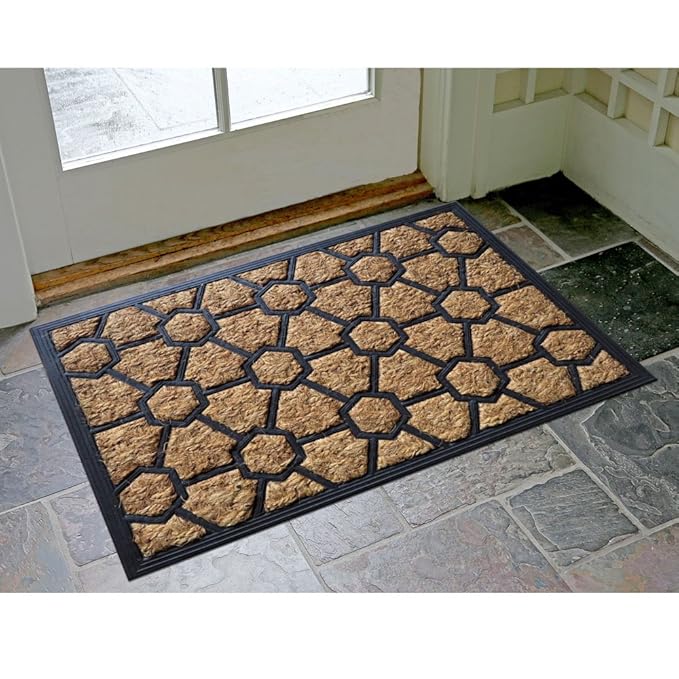 Pattern Coir Door Mat - Zambeel