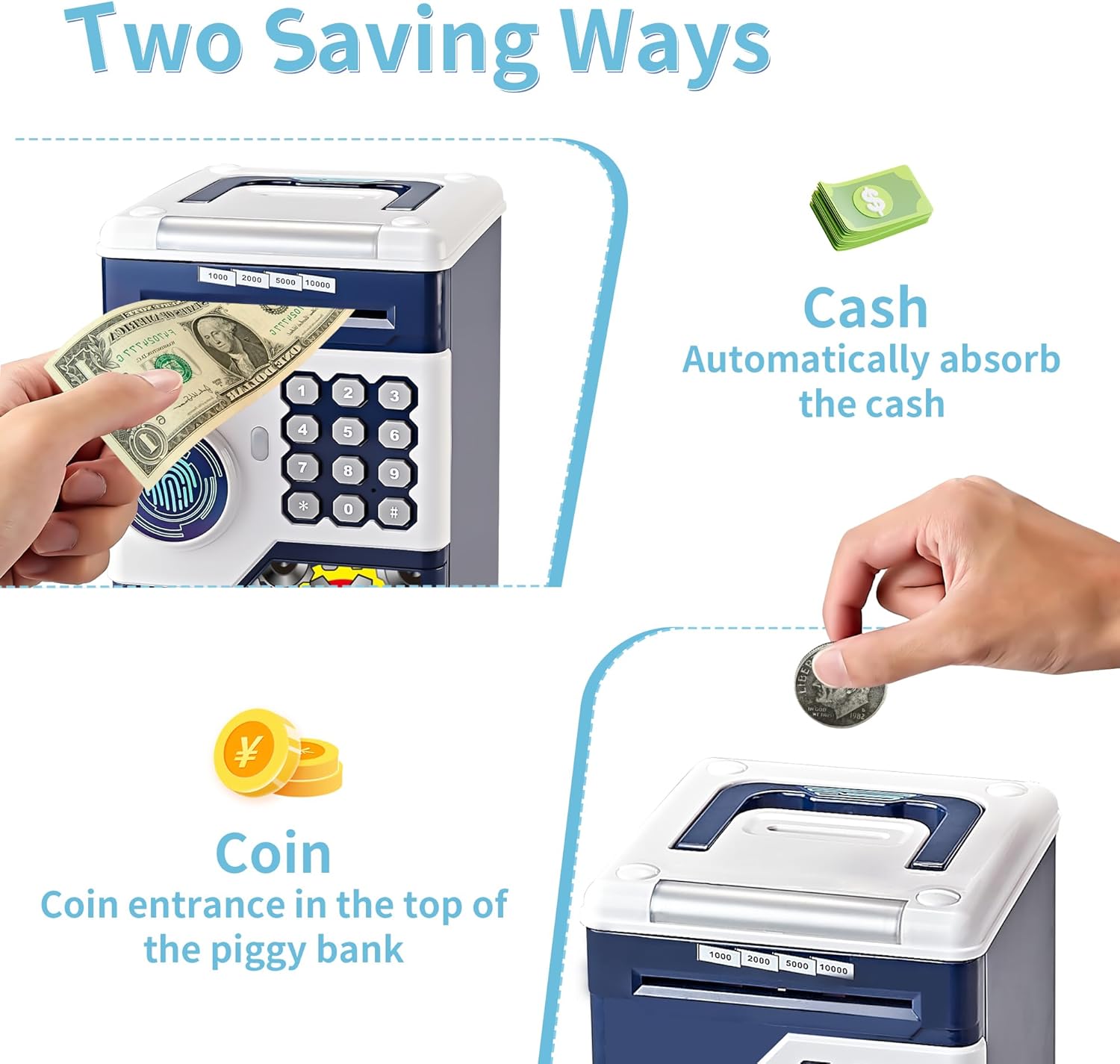 Piggy Bank ATM For Kids - Zambeel