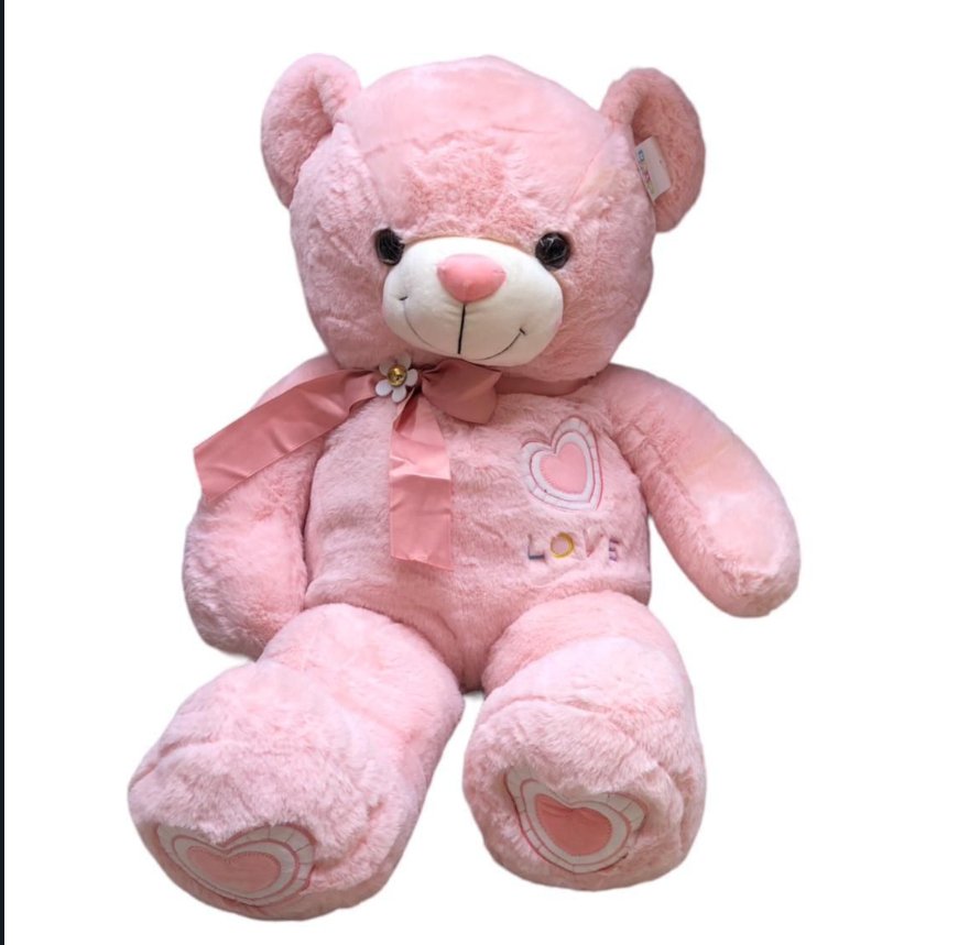 Pink Teddy Bear (75cm) - Zambeel