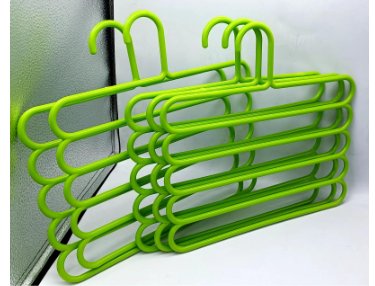 Plastic Five Layer Multii - purpose Clothes Hanger - Zambeel